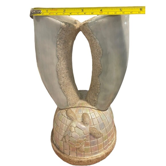 Tradewinds by JULIE UELAND Beach Decor Turtle Large Double Vase - Picture 6 of 8